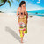 French Polynesia Christmas Sarong Seashell Santa Beach Vibes - Polynesian Pride