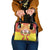 French Polynesia Christmas Shoulder Handbag Seashell Santa Beach Vibes - Polynesian Pride