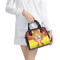 French Polynesia Christmas Shoulder Handbag Seashell Santa Beach Vibes LT05 - Polynesian Pride