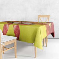 French Polynesia Christmas Tablecloth Seashell Santa Beach Vibes LT05 - Polynesian Pride