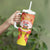French Polynesia Christmas Tumbler With Handle Seashell Santa Beach Vibes - Polynesian Pride