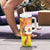 French Polynesia Christmas Tumbler With Handle Seashell Santa Beach Vibes - Polynesian Pride