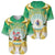 Cook Islands Christmas Baseball Jersey Seashell Santa Beach Vibes - Polynesian Pride