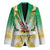 Cook Islands Christmas Blazer Seashell Santa Beach Vibes - Polynesian Pride