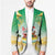Cook Islands Christmas Blazer Seashell Santa Beach Vibes - Polynesian Pride
