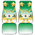 Cook Islands Christmas Car Mats Seashell Santa Beach Vibes - Polynesian Pride