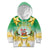 Cook Islands Christmas Kid Hoodie Seashell Santa Beach Vibes - Polynesian Pride