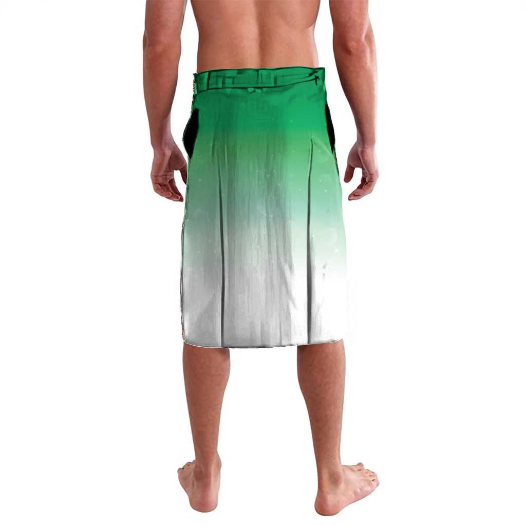 Cook Islands Christmas Lavalava Seashell Santa Beach Vibes LT05 - Polynesian Pride