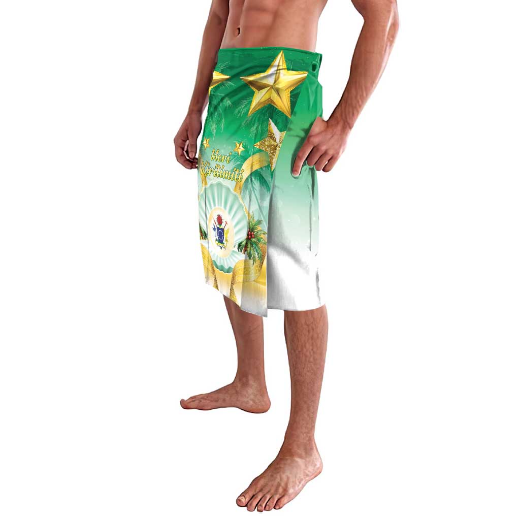 Cook Islands Christmas Lavalava Seashell Santa Beach Vibes LT05 - Polynesian Pride