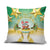 Cook Islands Christmas Pillow Cover Seashell Santa Beach Vibes - Polynesian Pride