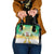 Cook Islands Christmas Shoulder Handbag Seashell Santa Beach Vibes - Polynesian Pride