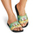 Cook Islands Christmas Slide Sandals Seashell Santa Beach Vibes - Polynesian Pride
