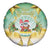 Cook Islands Christmas Spare Tire Cover Seashell Santa Beach Vibes - Polynesian Pride