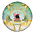 Cook Islands Christmas Spare Tire Cover Seashell Santa Beach Vibes - Polynesian Pride