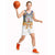 Marshall Islands Christmas Basketball Jersey Seashell Santa Beach Vibes - Polynesian Pride