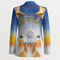 Marshall Islands Christmas Blazer Seashell Santa Beach Vibes LT05 - Polynesian Pride