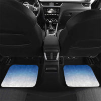 Marshall Islands Christmas Car Mats Seashell Santa Beach Vibes - Polynesian Pride