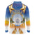 Marshall Islands Christmas Long Sleeve Polo Shirt Seashell Santa Beach Vibes - Polynesian Pride