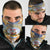Marshall Islands Christmas Neck Gaiter Seashell Santa Beach Vibes - Polynesian Pride
