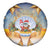 Marshall Islands Christmas Spare Tire Cover Seashell Santa Beach Vibes - Polynesian Pride