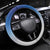 Marshall Islands Christmas Steering Wheel Cover Seashell Santa Beach Vibes - Polynesian Pride
