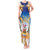 Marshall Islands Christmas Tank Maxi Dress Seashell Santa Beach Vibes - Polynesian Pride