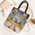 Marshall Islands Christmas Tote Bag Seashell Santa Beach Vibes - Polynesian Pride