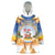 Marshall Islands Christmas Wearable Blanket Hoodie Seashell Santa Beach Vibes - Polynesian Pride