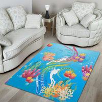 Under The Sea Scuba Diving Area Rug Polynesian Pattern LT05 - Polynesian Pride