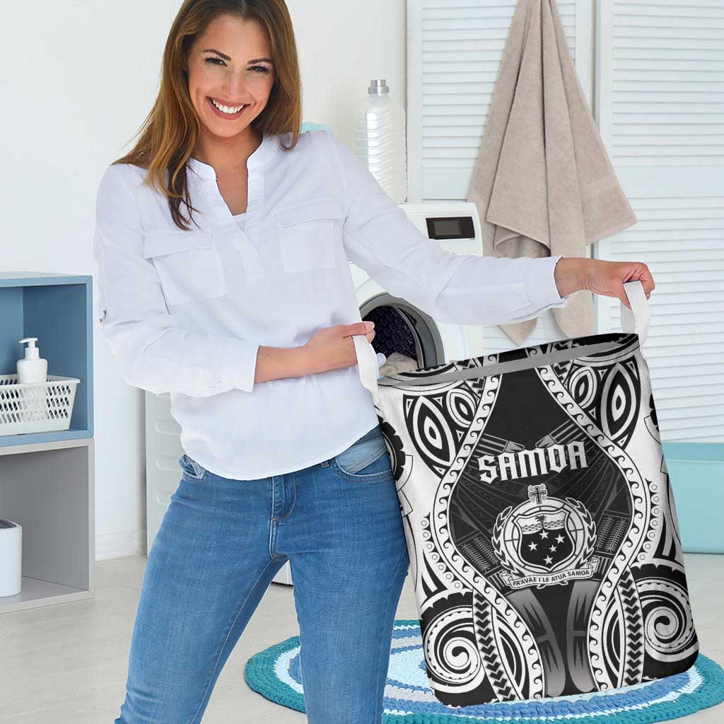 Remember Samoa Black Saturday Laundry Basket Samoa Mo Samoa - Polynesian Pride