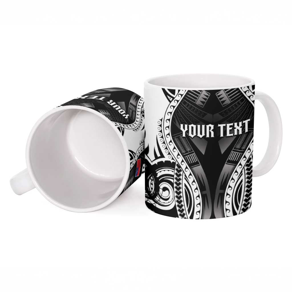 Personalised Remember Samoa Black Saturday Ceramic Mug Samoa Mo Samoa - Polynesian Pride