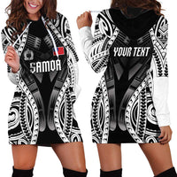 Personalised Remember Samoa Black Saturday Hoodie Dress Samoa Mo Samoa - Polynesian Pride