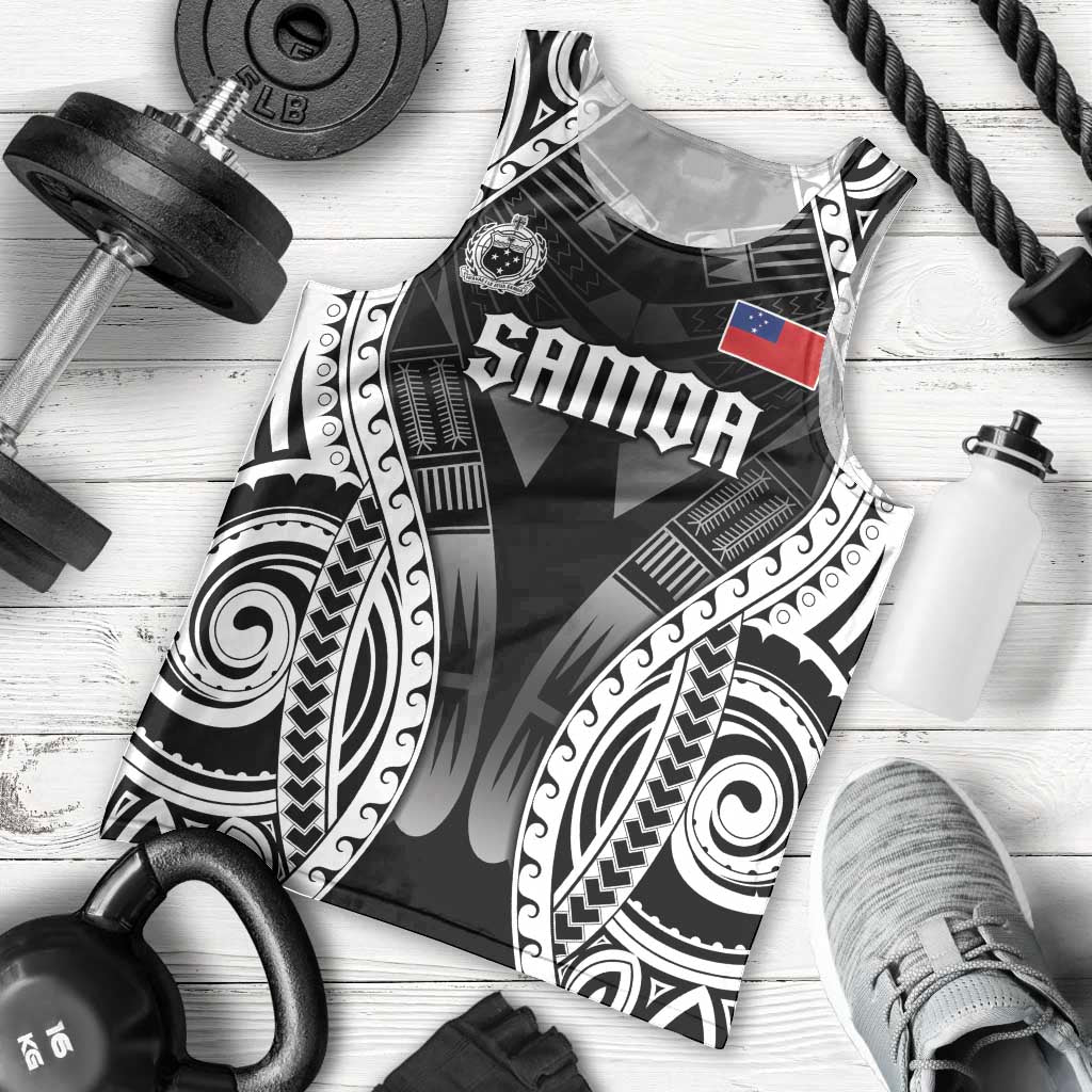 Personalised Remember Samoa Black Saturday Men Tank Top Samoa Mo Samoa - Polynesian Pride