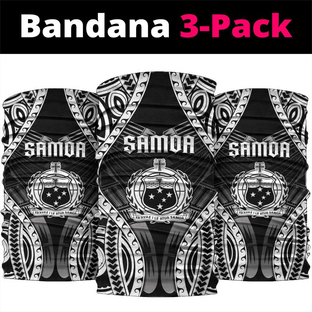 Remember Samoa Black Saturday Neck Gaiter Samoa Mo Samoa - Polynesian Pride