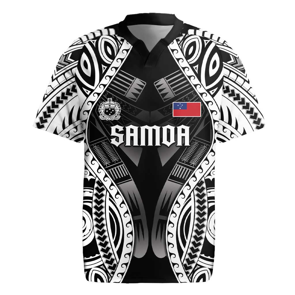 Personalised Remember Samoa Black Saturday Rugby Jersey Samoa Mo Samoa - Polynesian Pride