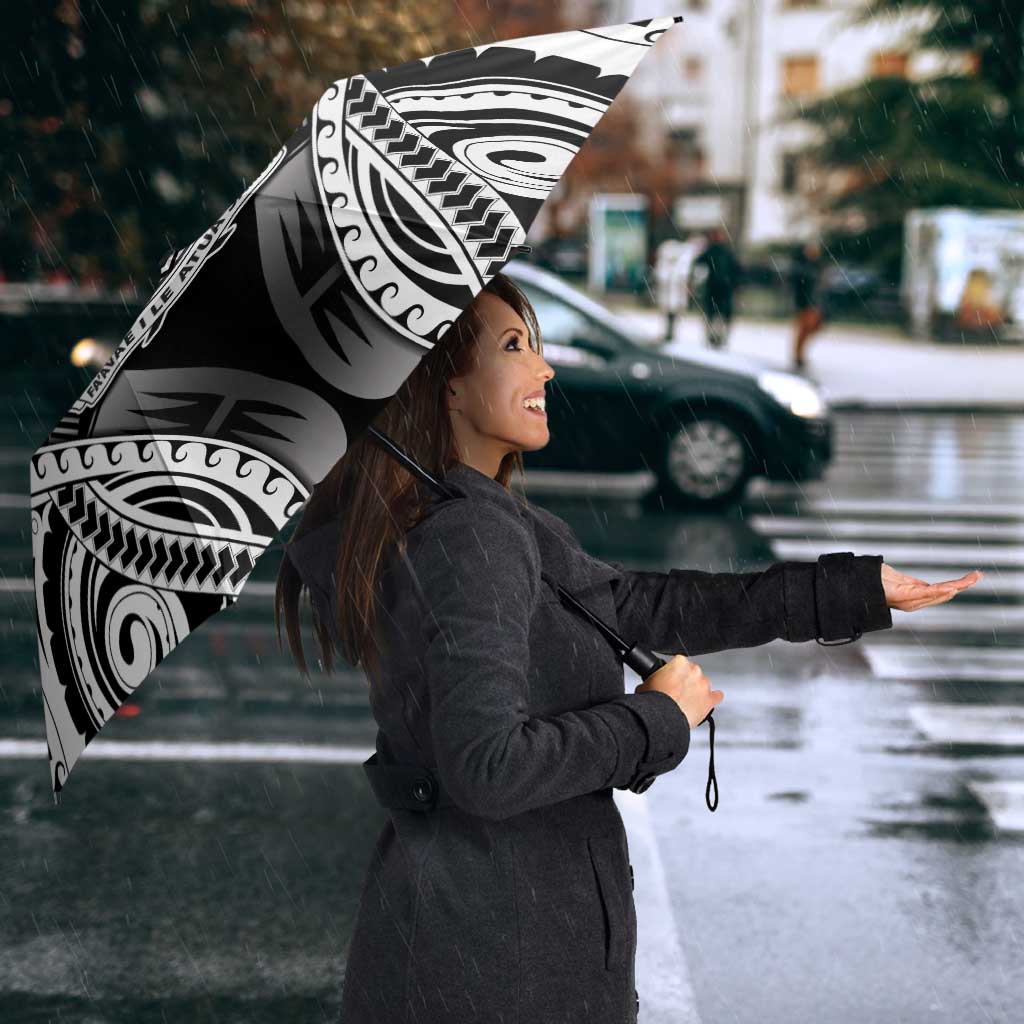 Remember Samoa Black Saturday Umbrella Samoa Mo Samoa - Polynesian Pride