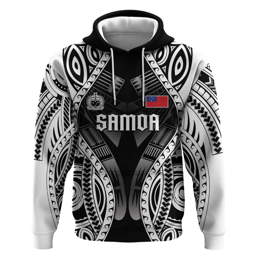 Personalised Remember Samoa Black Saturday Zip Hoodie Samoa Mo Samoa - Polynesian Pride