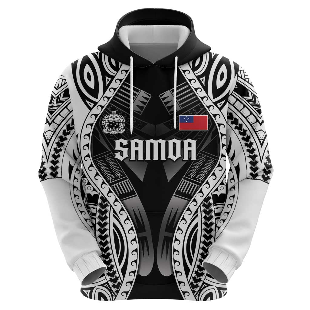 Personalised Remember Samoa Black Saturday Zip Hoodie Samoa Mo Samoa - Polynesian Pride