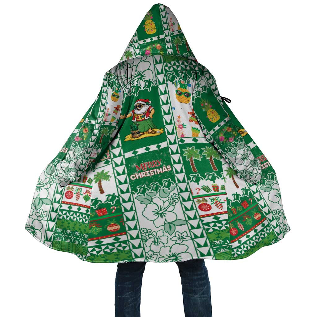 Norfolk Island Christmas Cloak Festive Beach Vibes - Polynesian Pride