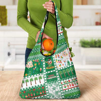 Norfolk Island Christmas Grocery Bag Festive Beach Vibes - Polynesian Pride