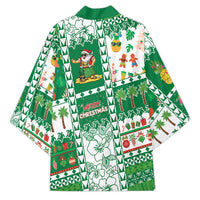 Norfolk Island Christmas Kimono Festive Beach Vibes - Polynesian Pride