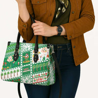 Norfolk Island Christmas Leather Bag Festive Beach Vibes - Polynesian Pride