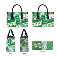 Norfolk Island Christmas Leather Bag Festive Beach Vibes - Polynesian Pride