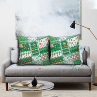 Norfolk Island Christmas Pillow Cover Festive Beach Vibes - Polynesian Pride
