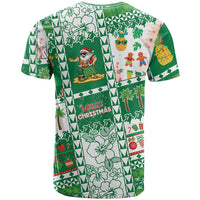 Norfolk Island Christmas T Shirt Festive Beach Vibes - Polynesian Pride