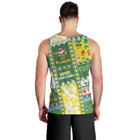 Pitcairn Islands Christmas Men Tank Top Festive Beach Vibes - Polynesian Pride