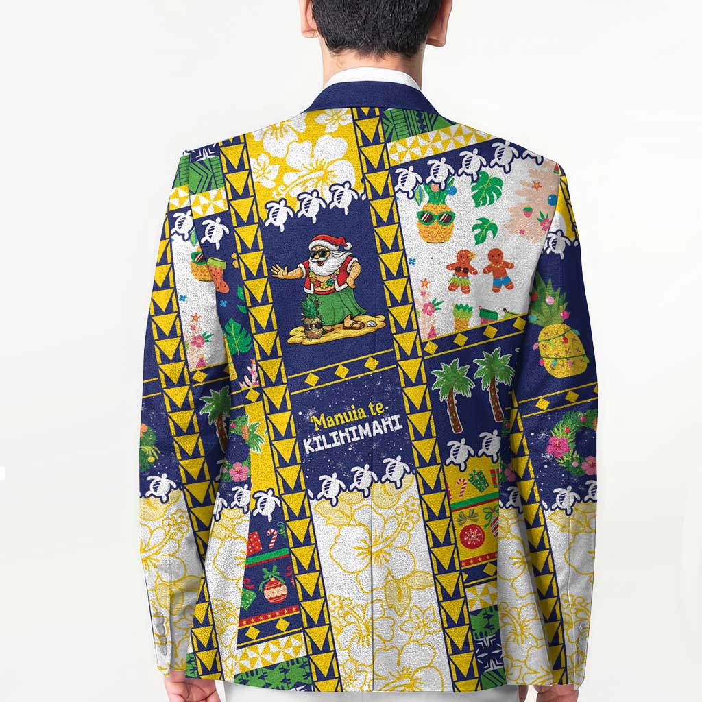 Tokelau Christmas Blazer Festive Beach Vibes - Polynesian Pride
