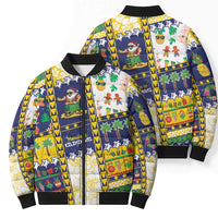 Tokelau Christmas Bomber Puffer Jacket Festive Beach Vibes - Polynesian Pride