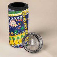 Tokelau Christmas 4 in 1 Can Cooler Tumbler Festive Beach Vibes - Polynesian Pride