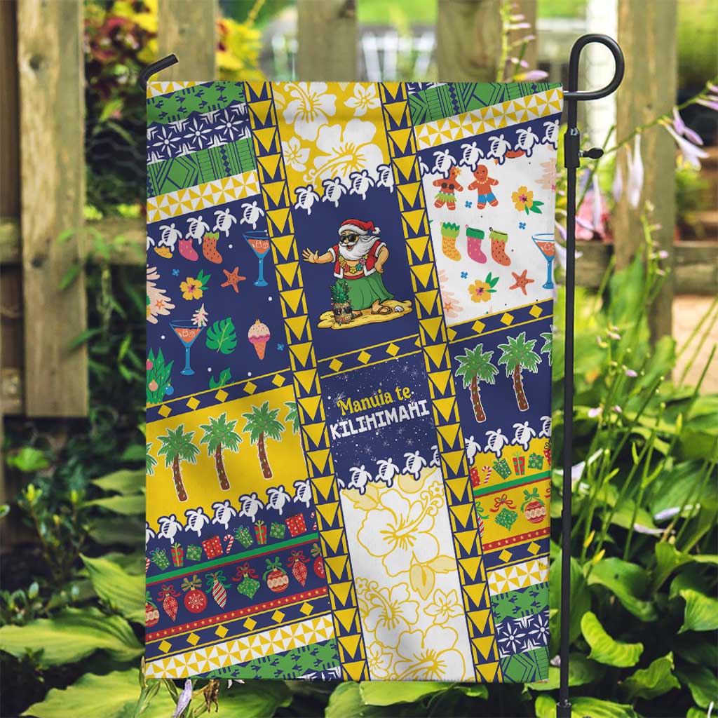 Tokelau Christmas Garden Flag Festive Beach Vibes - Polynesian Pride